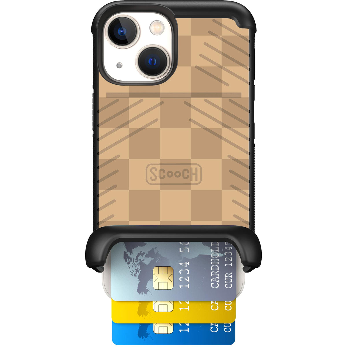 Checkered Beige | website | iPhone 13 mini | Case