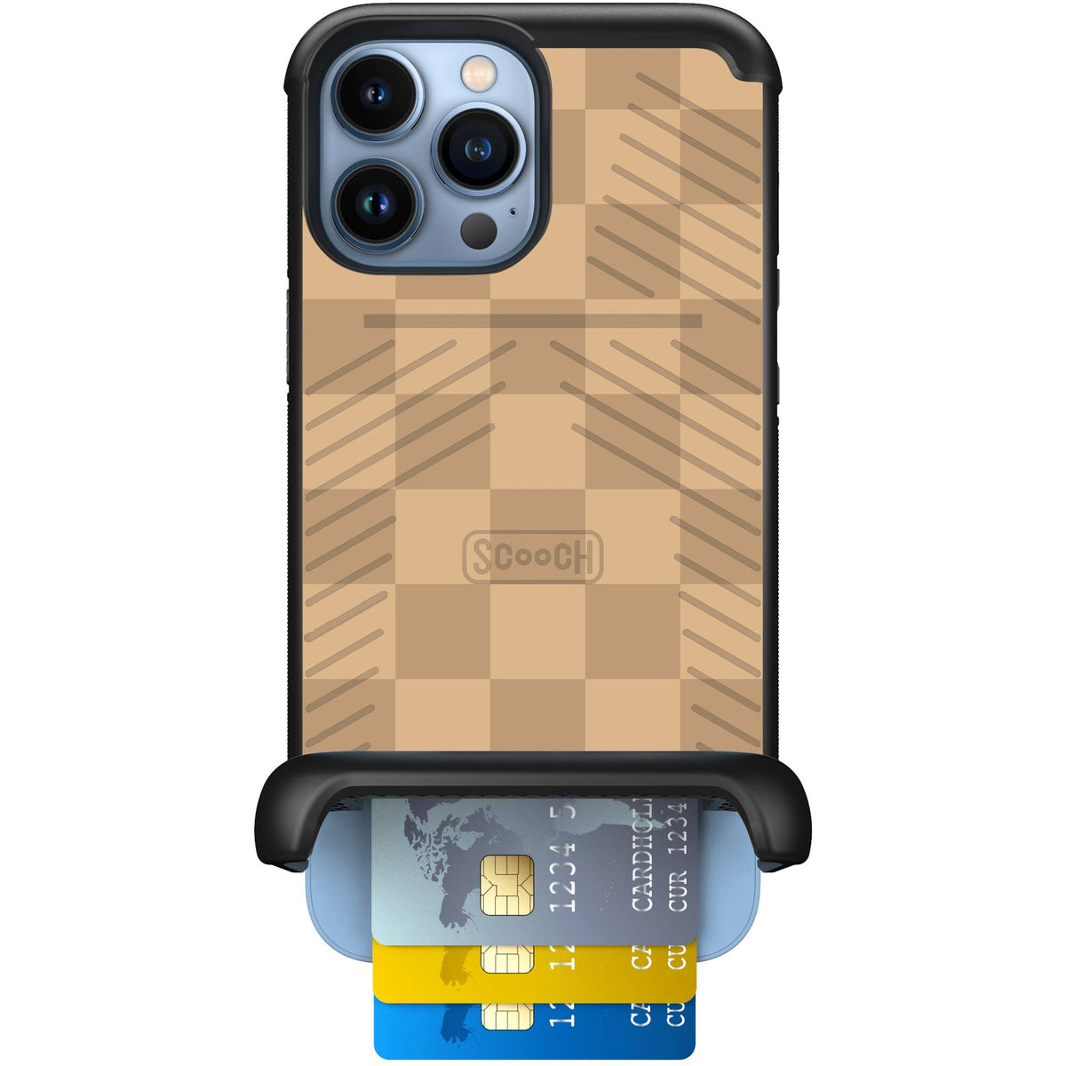 Checkered Beige | website | iPhone 13 Pro Max | Case