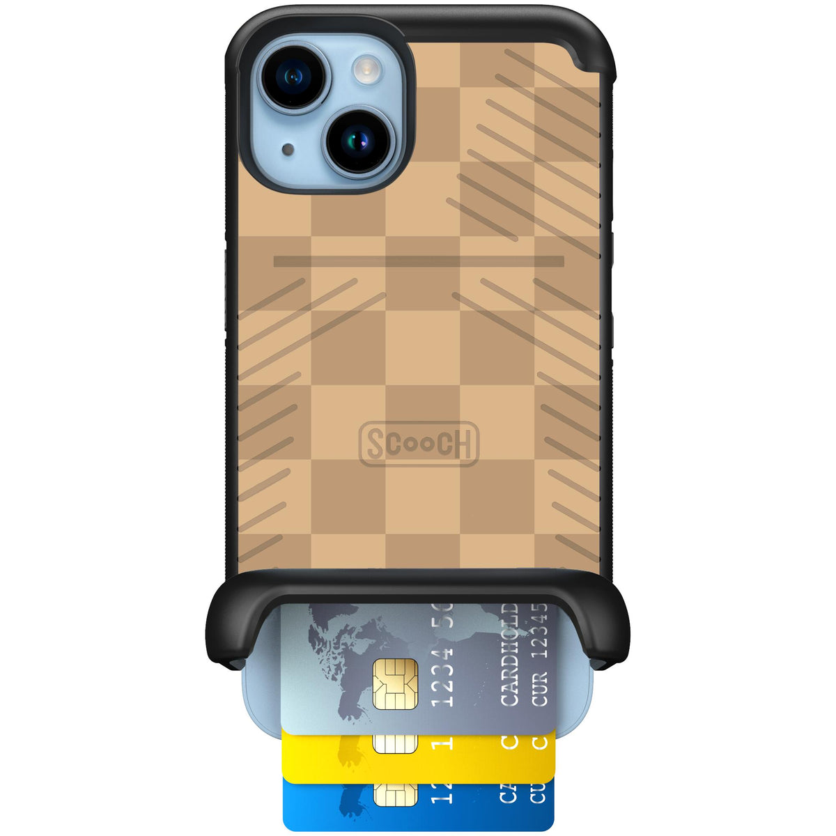 Checkered Beige | website | iPhone 14 | Case