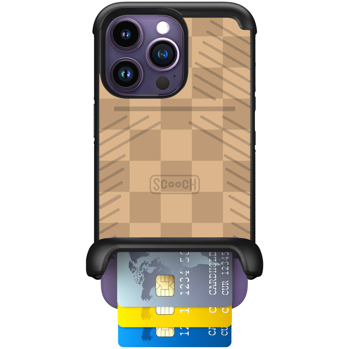 Checkered Beige | website | iPhone 14 Pro | Case