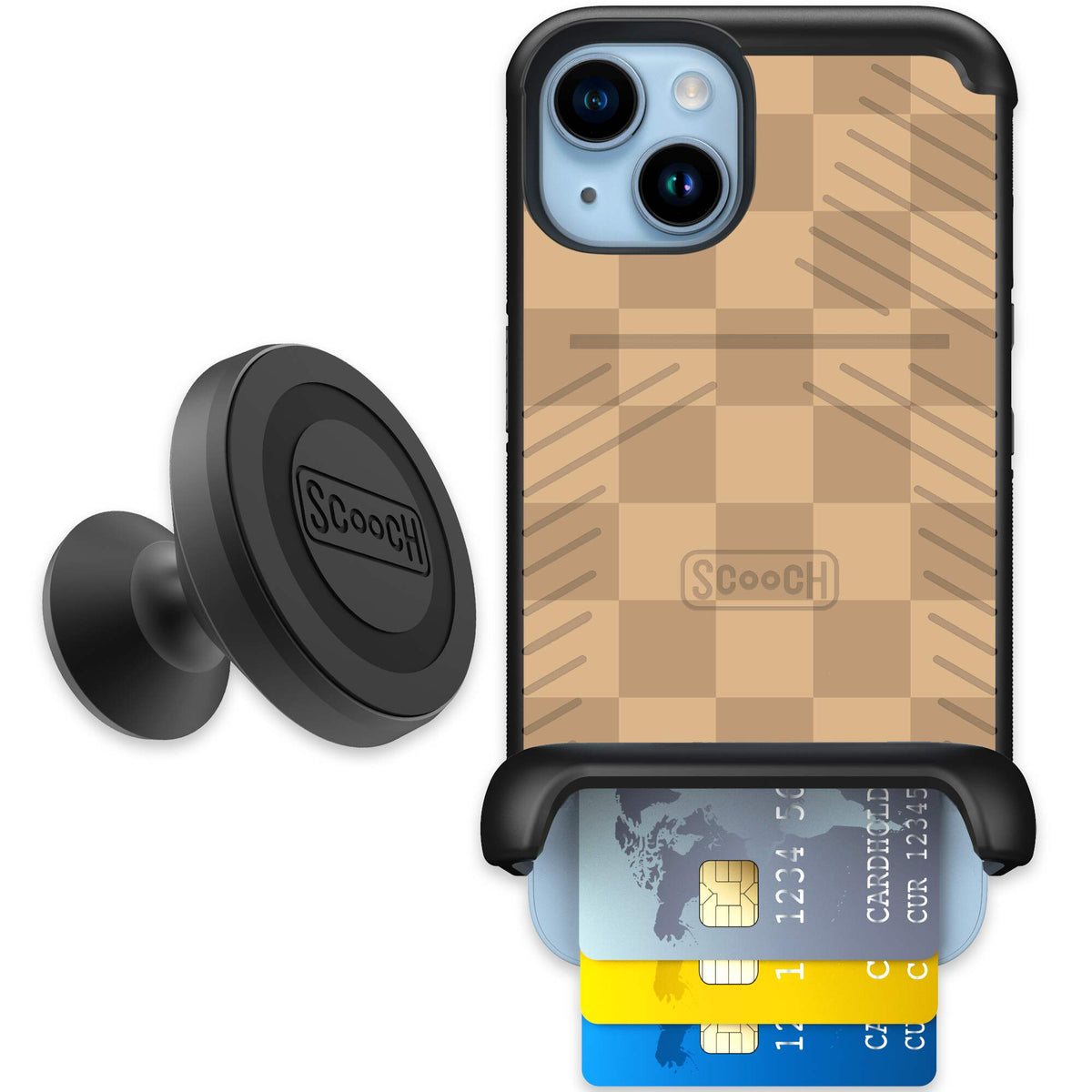 Checkered Beige | website | iPhone 14 | Starter Bundle