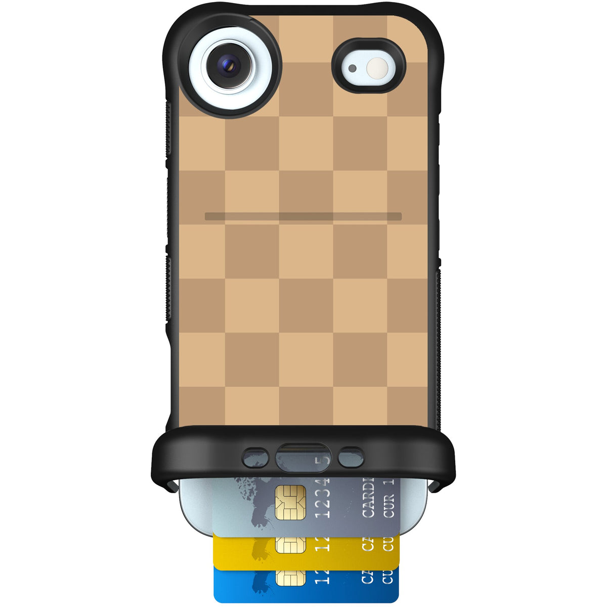 Checkered Beige | website | iPhone Air | Case