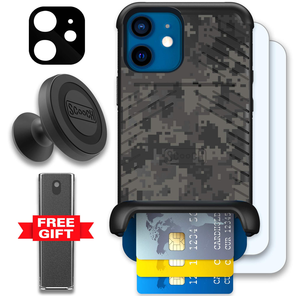 WMTE DIGICAMO iPhone 12 Defender Bundle