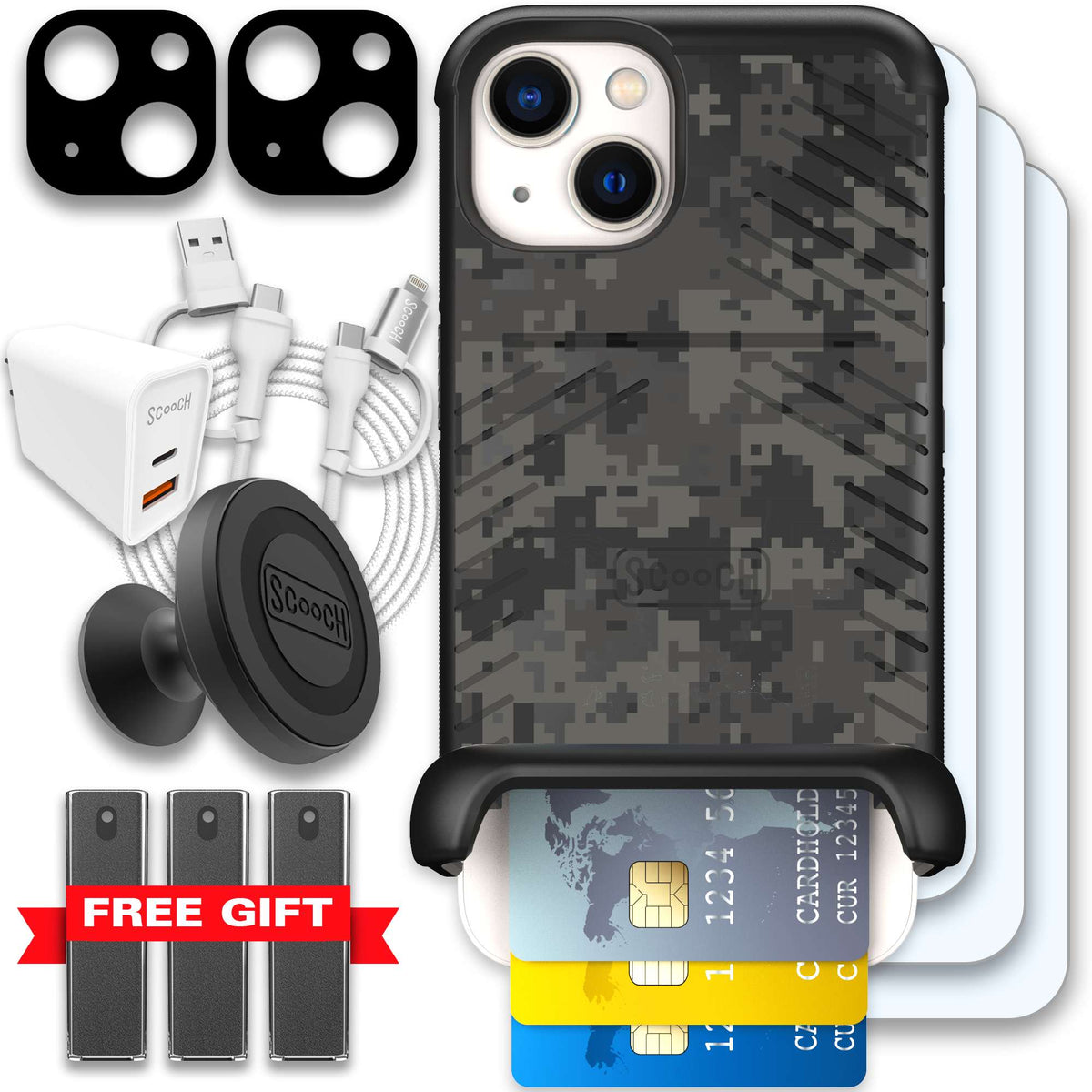 WMTE DIGICAMO iPhone 13 Ultimate Bundle