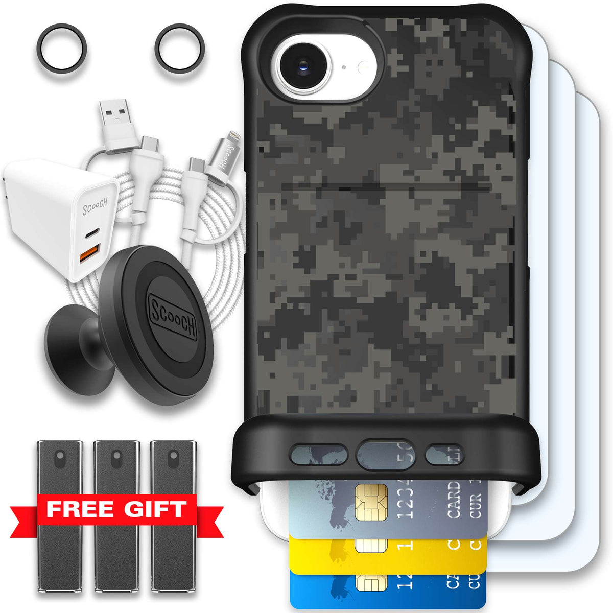 WMTE DIGICAMO iPhone 16e Ultimate Bundle