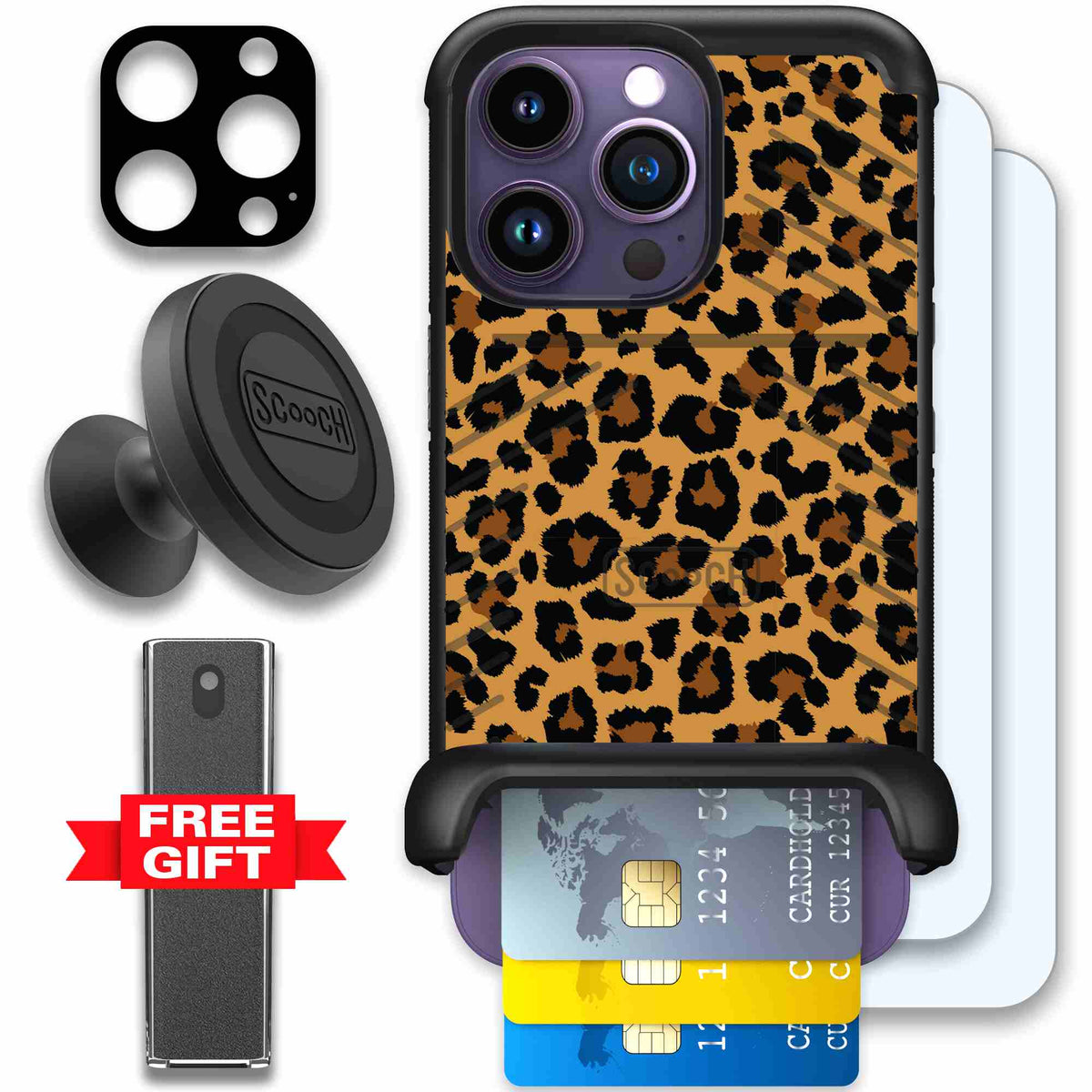 Fierce Feline | website | iPhone 14 Pro | Defender Bundle