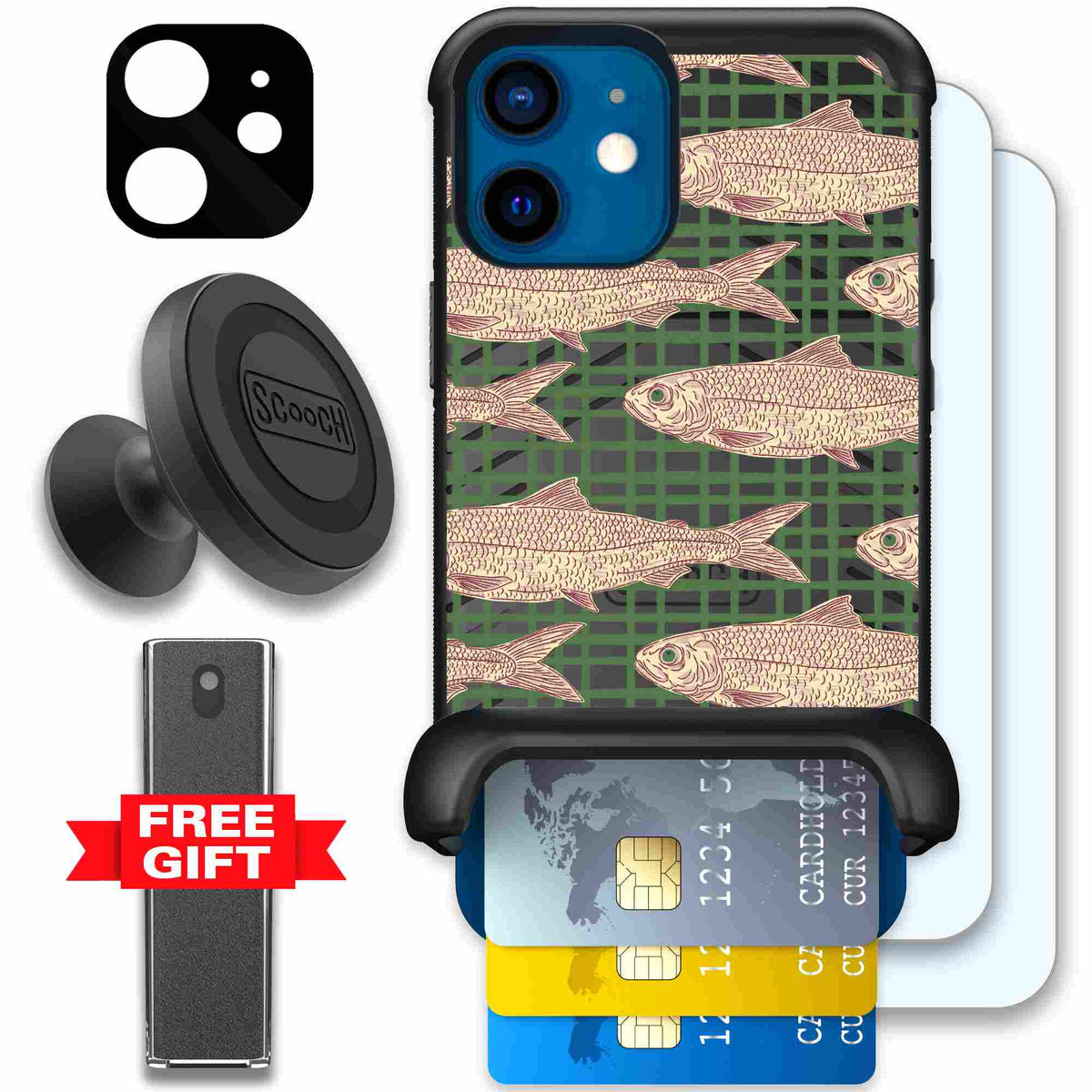 Fresh Catch | website | iPhone 12 mini | Defender Bundle