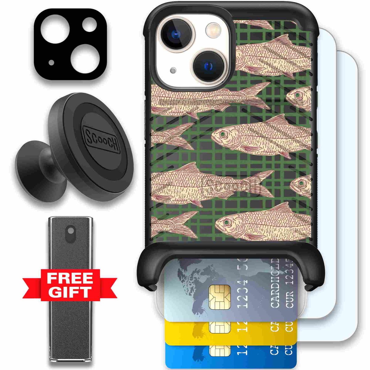 Fresh Catch | website | iPhone 13 mini | Defender Bundle