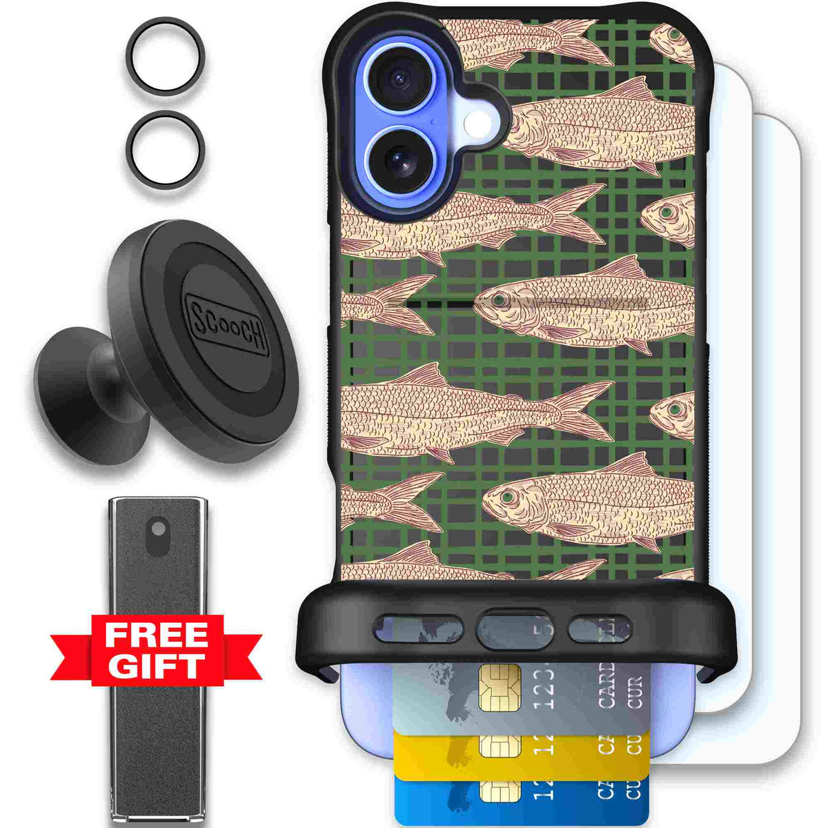 Fresh Catch | website | iPhone 16 Plus | Defender Bundle