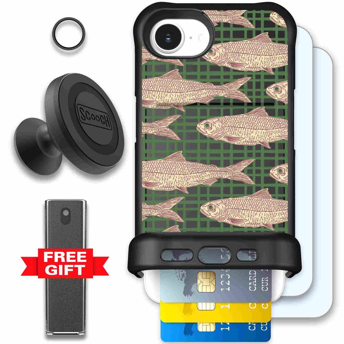 Fresh Catch | website | iPhone 17e | Defender Bundle