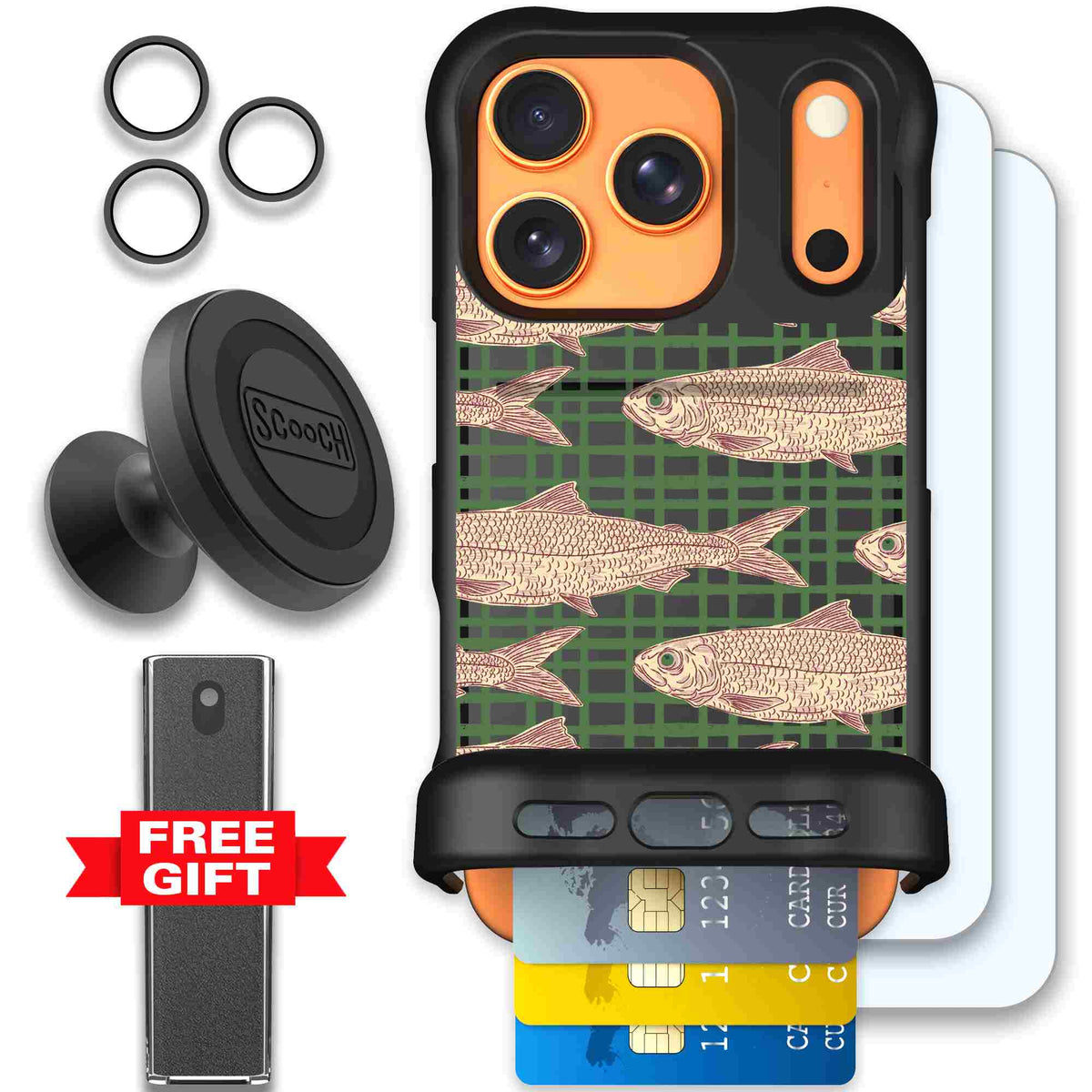 Fresh Catch | website | iPhone 17 Pro | Defender Bundle