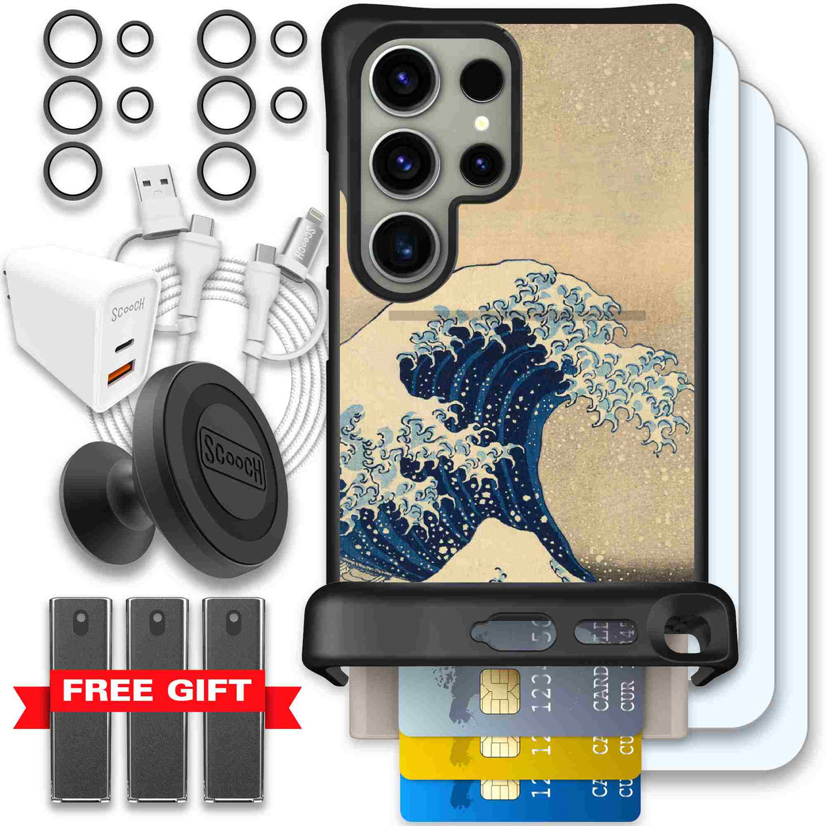 Great Wave | website | Galaxy S24 Ultra | Ultimate Bundle