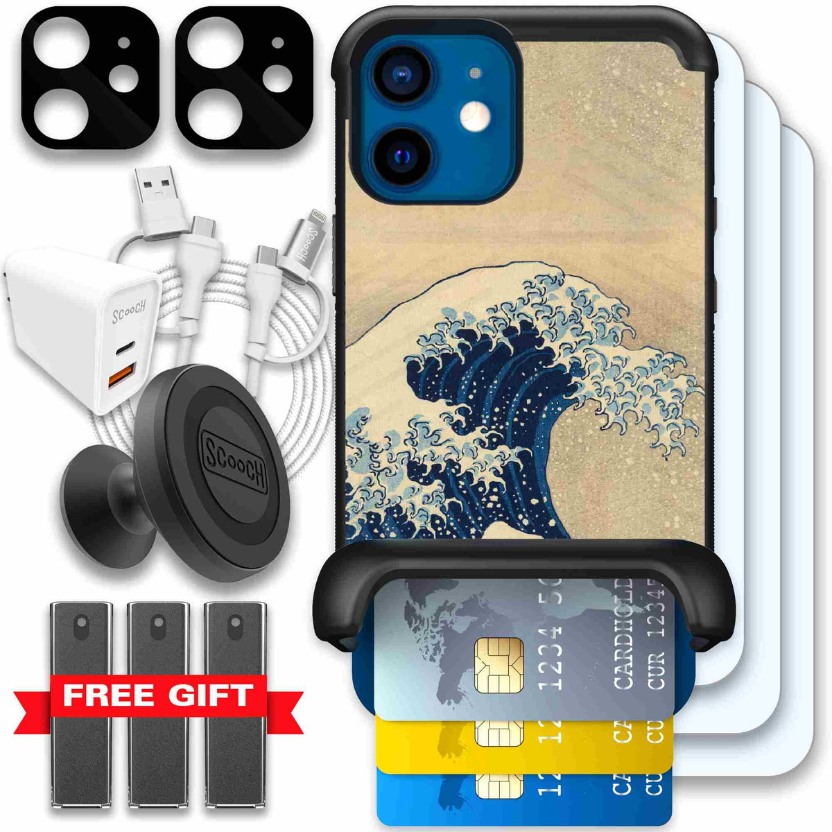 Great Wave | website | iPhone 12 mini | Ultimate Bundle