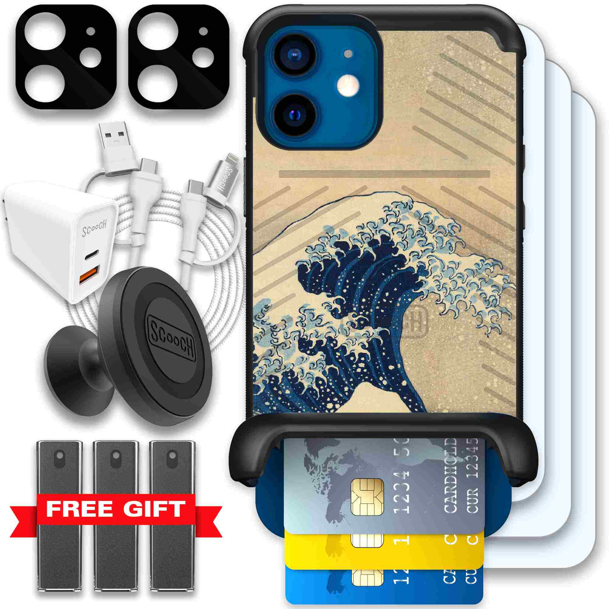Great Wave | website | iPhone 12 | Ultimate Bundle