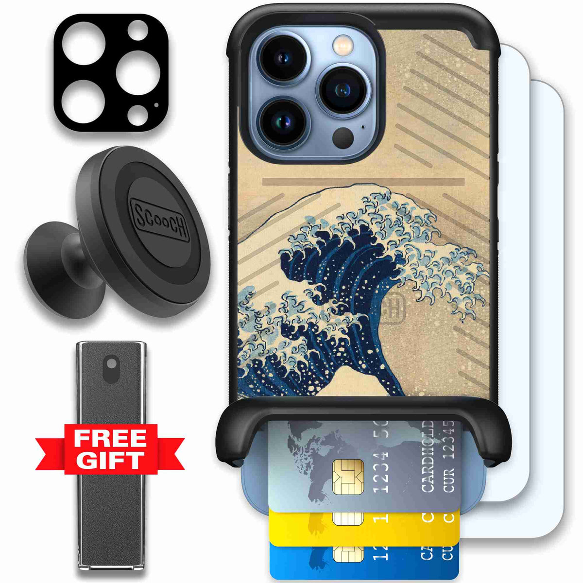 Great Wave | website | iPhone 13 Pro | Defender Bundle