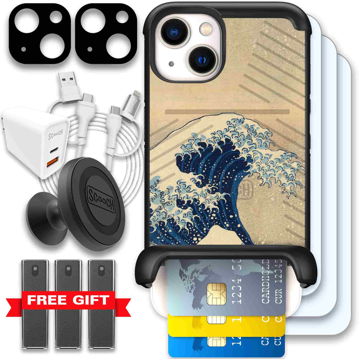Great Wave | website | iPhone 13 | Ultimate Bundle