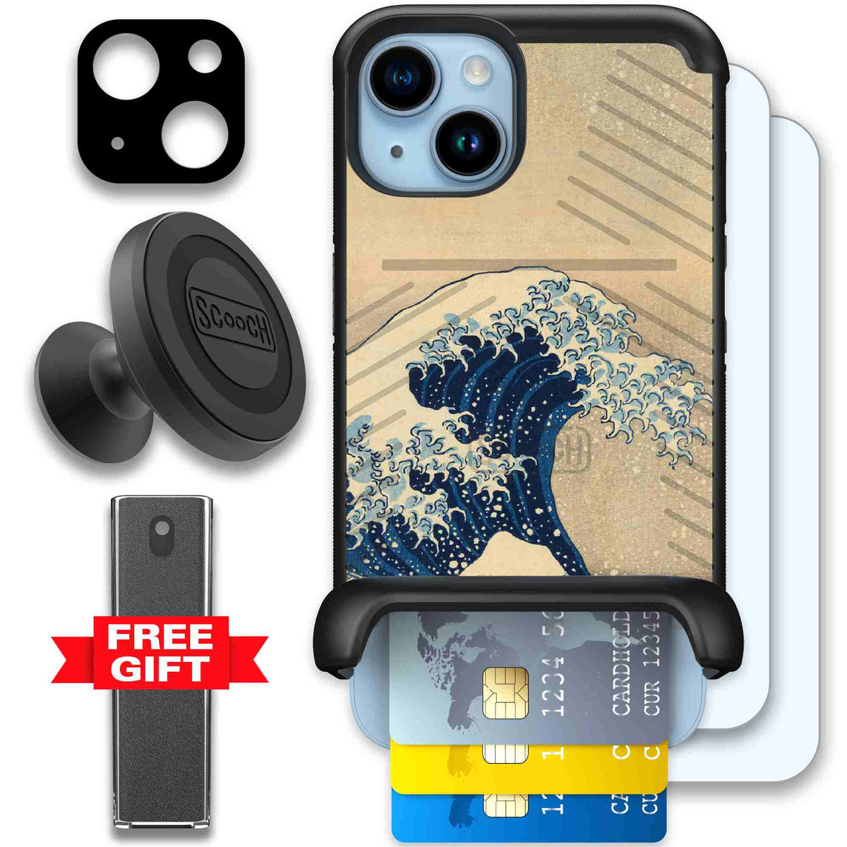Great Wave | website | iPhone 14 | Defender Bundle