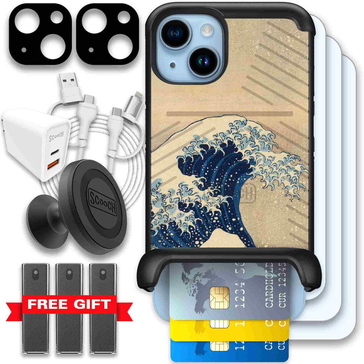 Great Wave | website | iPhone 14 | Ultimate Bundle