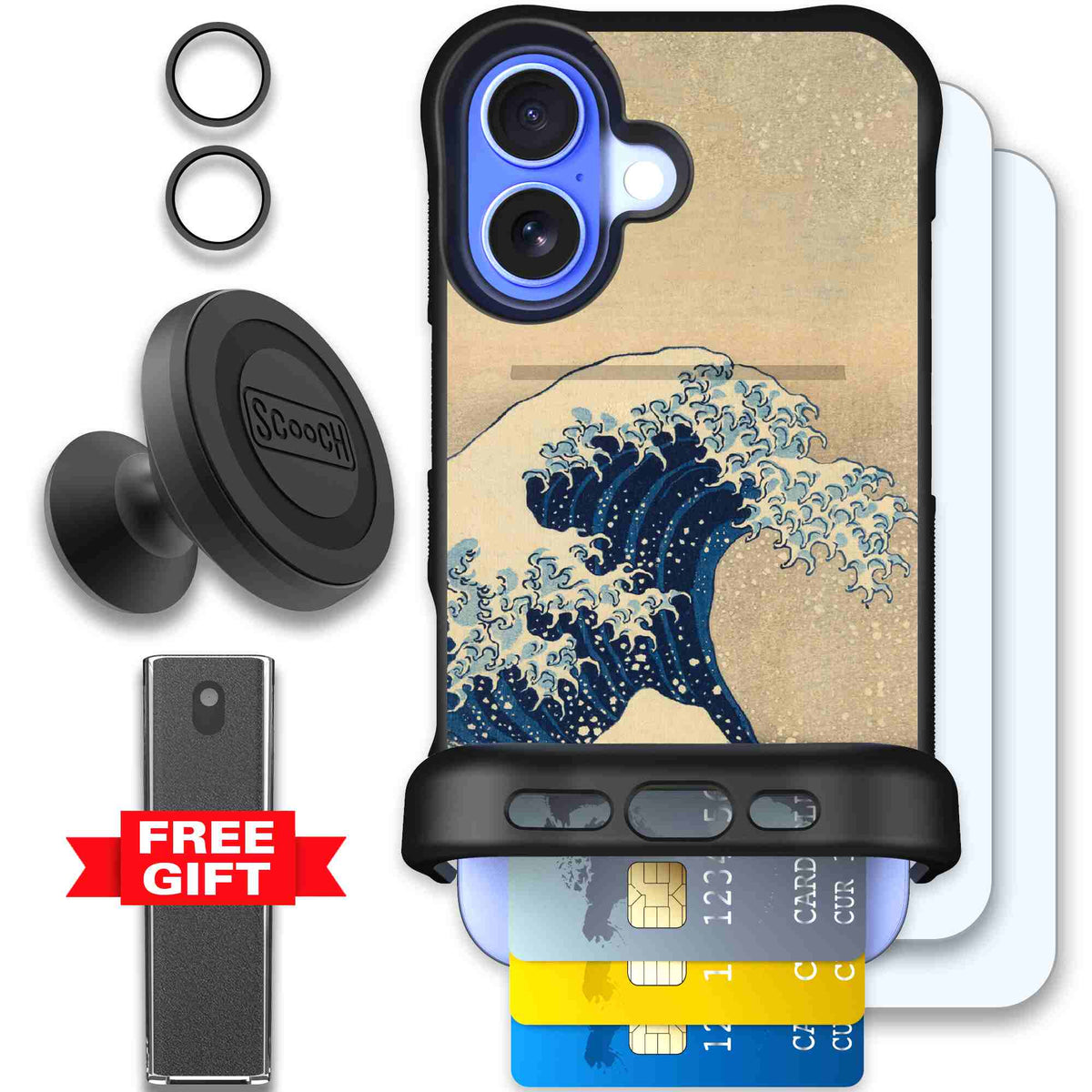 Great Wave | website | iPhone 16 | Defender Bundle