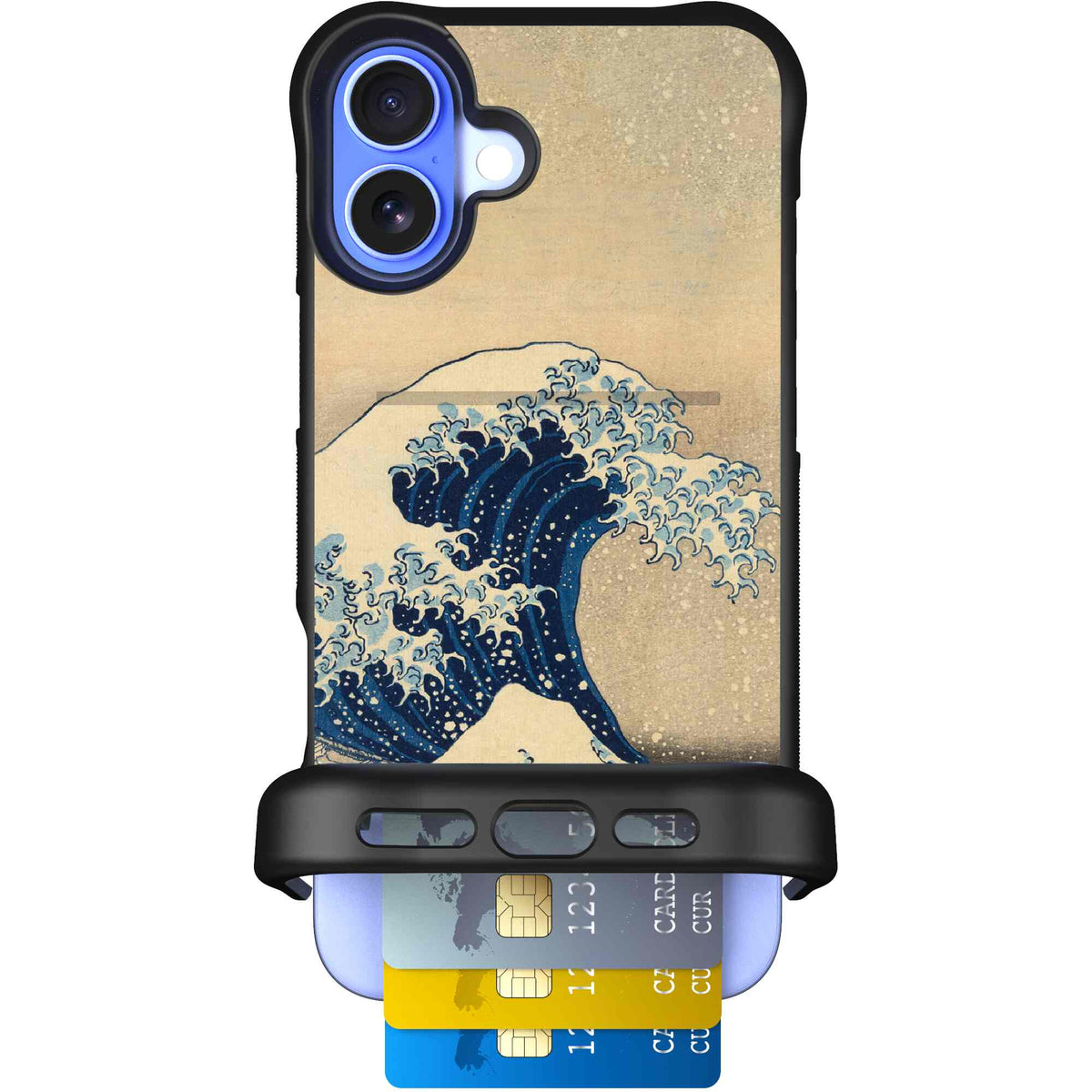 Great Wave | website | iPhone 16 Plus | Case