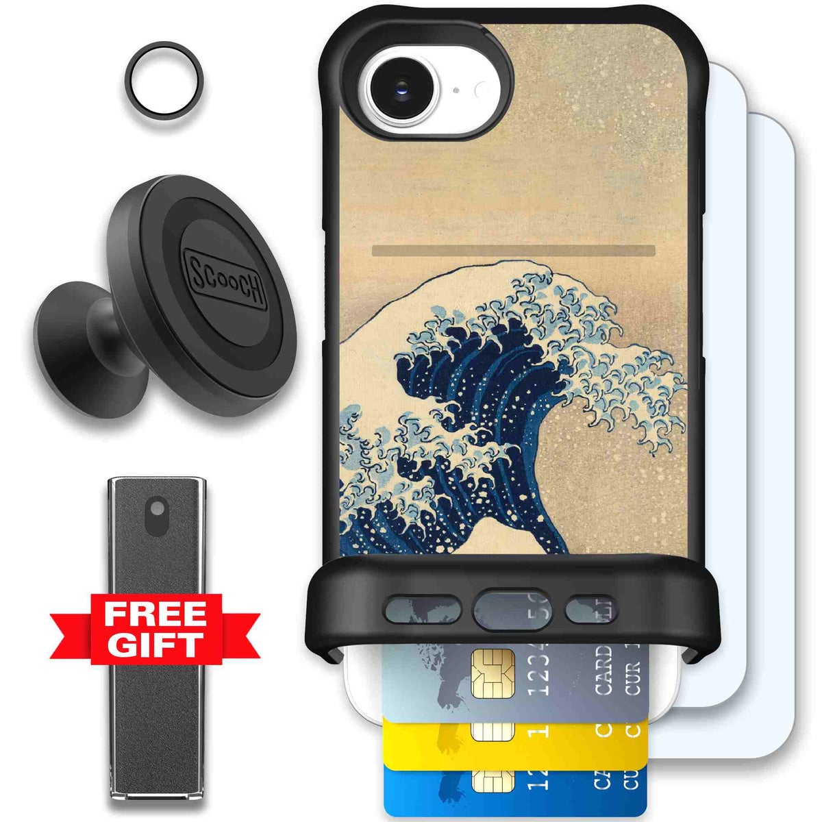Great Wave | website | iPhone 17e | Defender Bundle