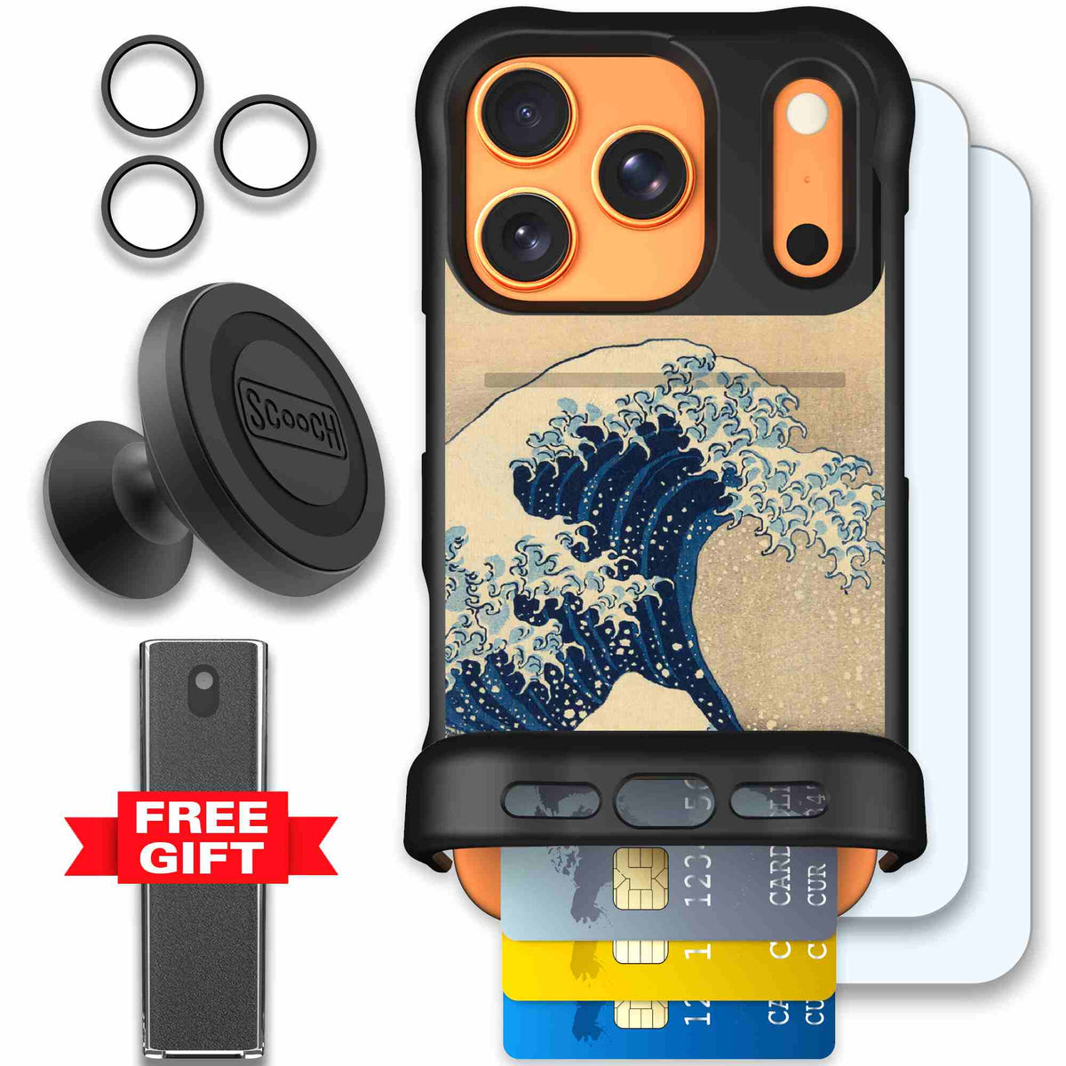 Great Wave | website | iPhone 17 Pro | Defender Bundle