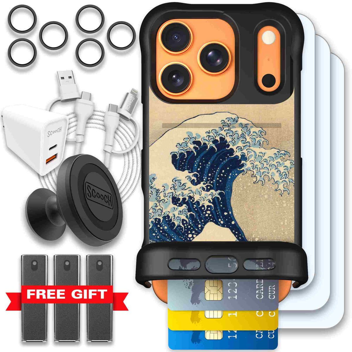 Great Wave | website | iPhone 17 Pro | Ultimate Bundle
