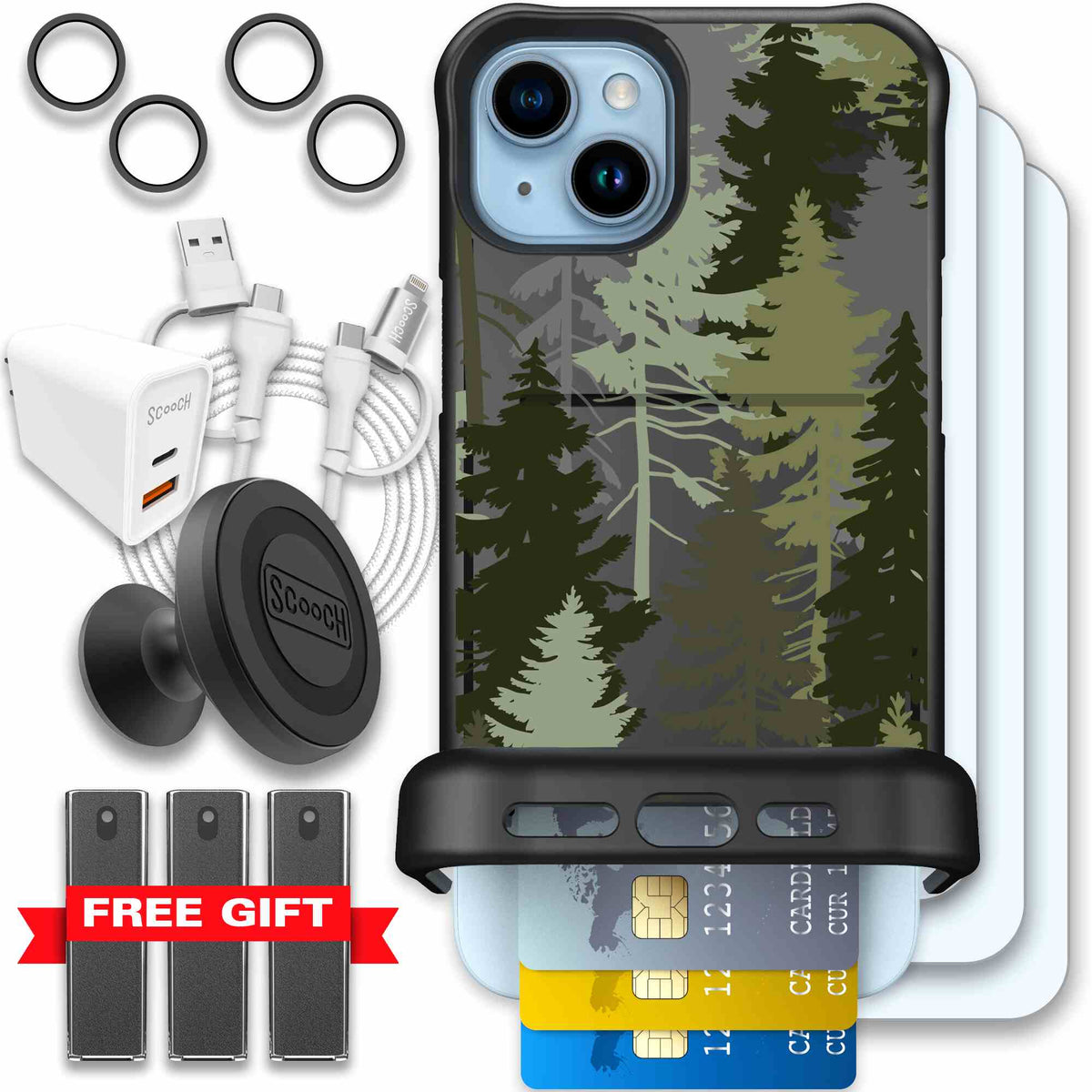 Hidden Pines | website | iPhone 15 Plus | Ultimate Bundle