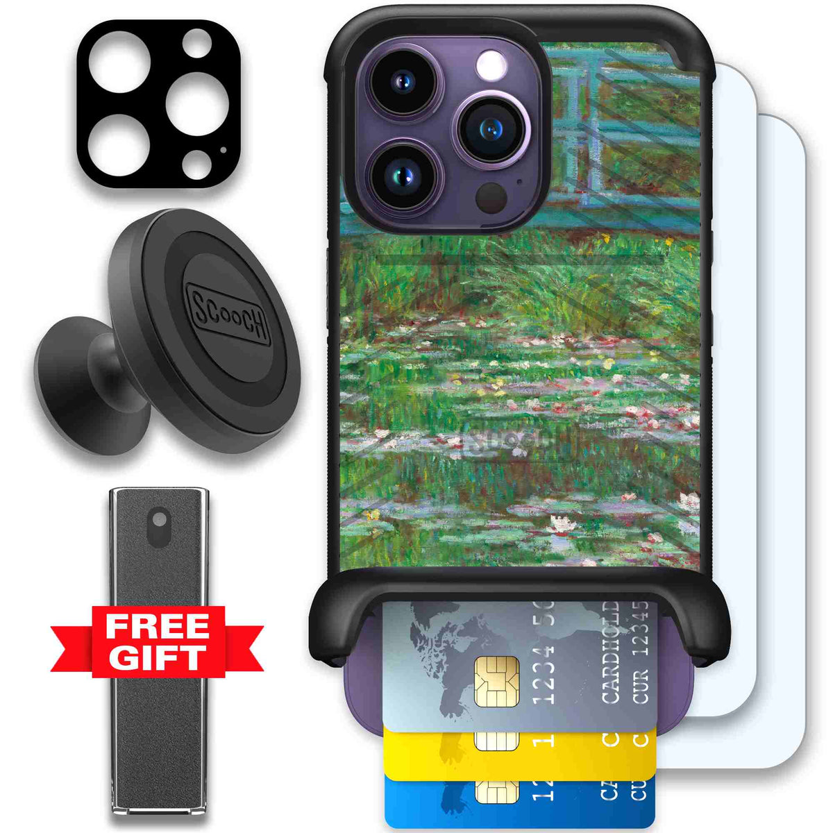 Japanese Footbridge | website | iPhone 14 Pro | Defender Bundle