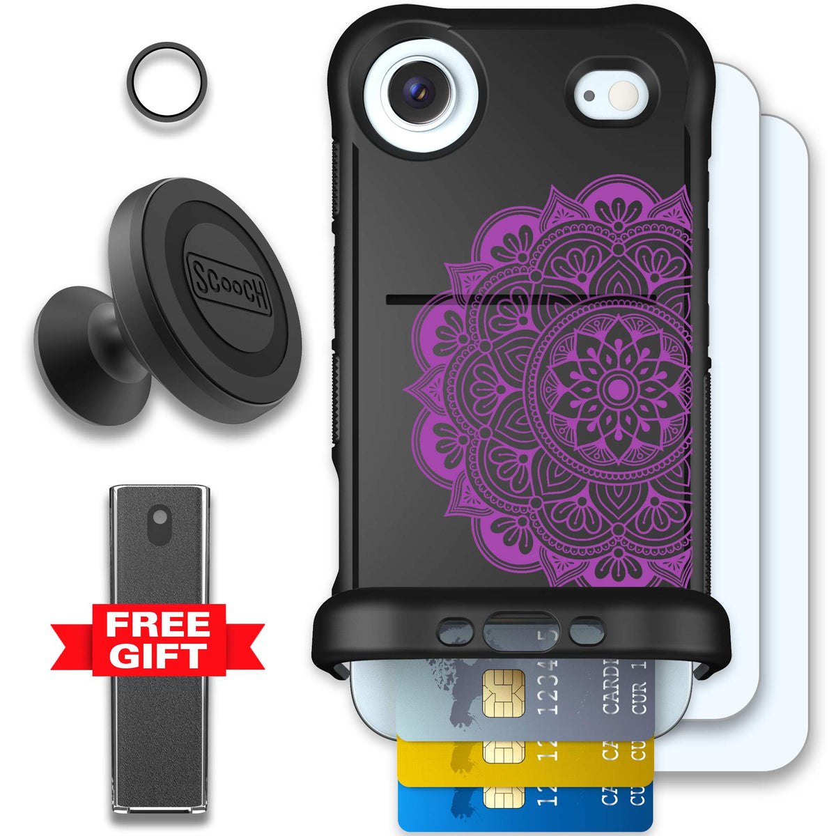 WMTE MANDALA iPhone Air Defender Bundle