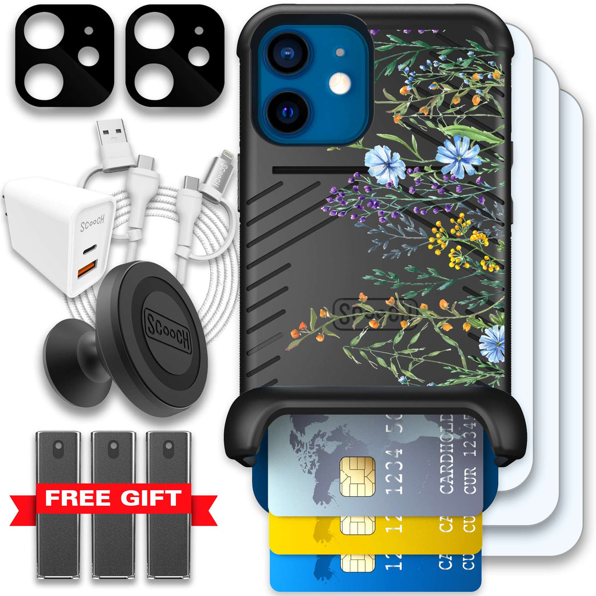 WMTE MDWBLOOM iPhone 12 Mini Ultimate Bundle