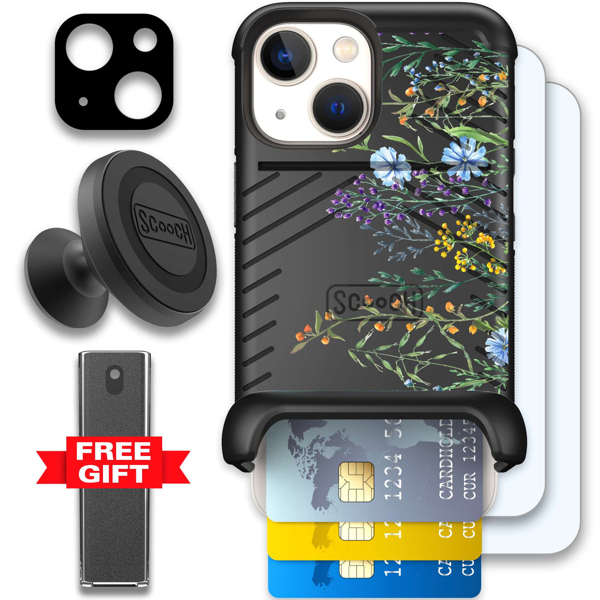 WMTE MDWBLOOM iPhone 13 Mini Defender Bundle