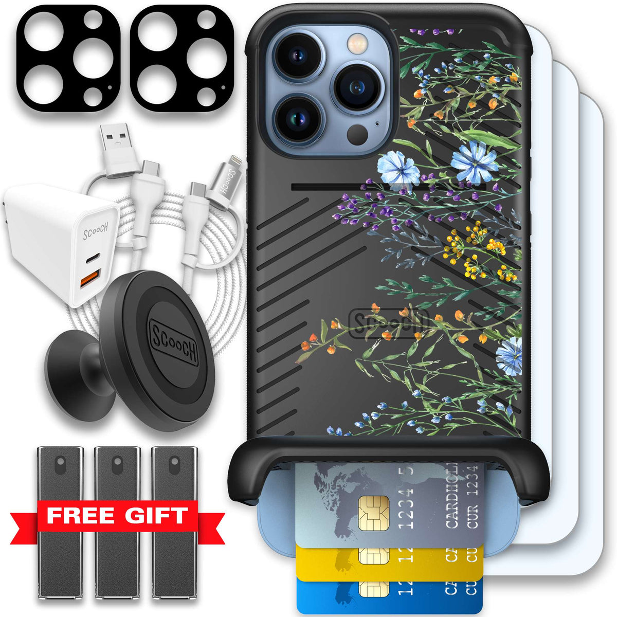 WMTE MDWBLOOM iPhone 13 Pro Max Ultimate Bundle