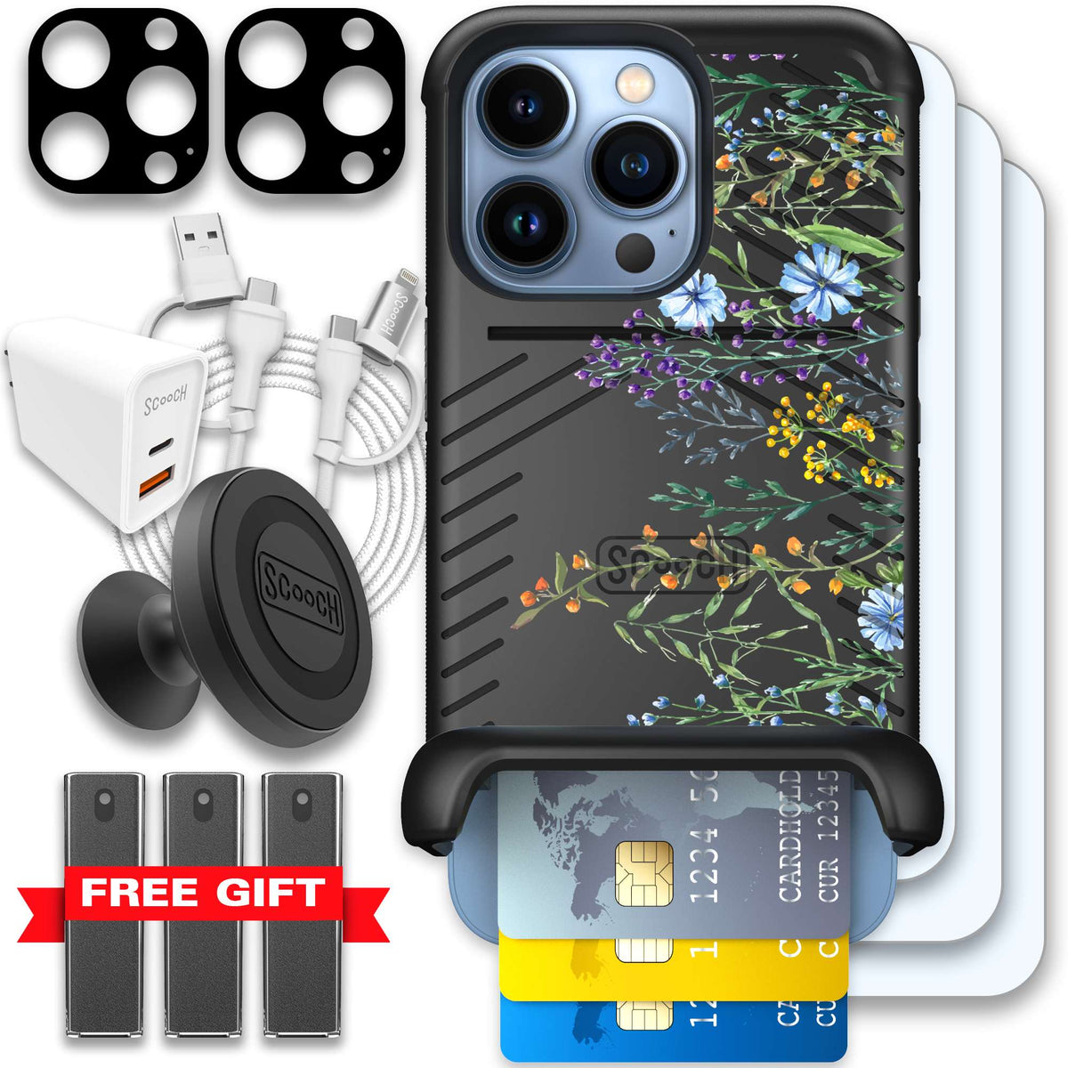 WMTE MDWBLOOM iPhone 13 Pro Ultimate Bundle