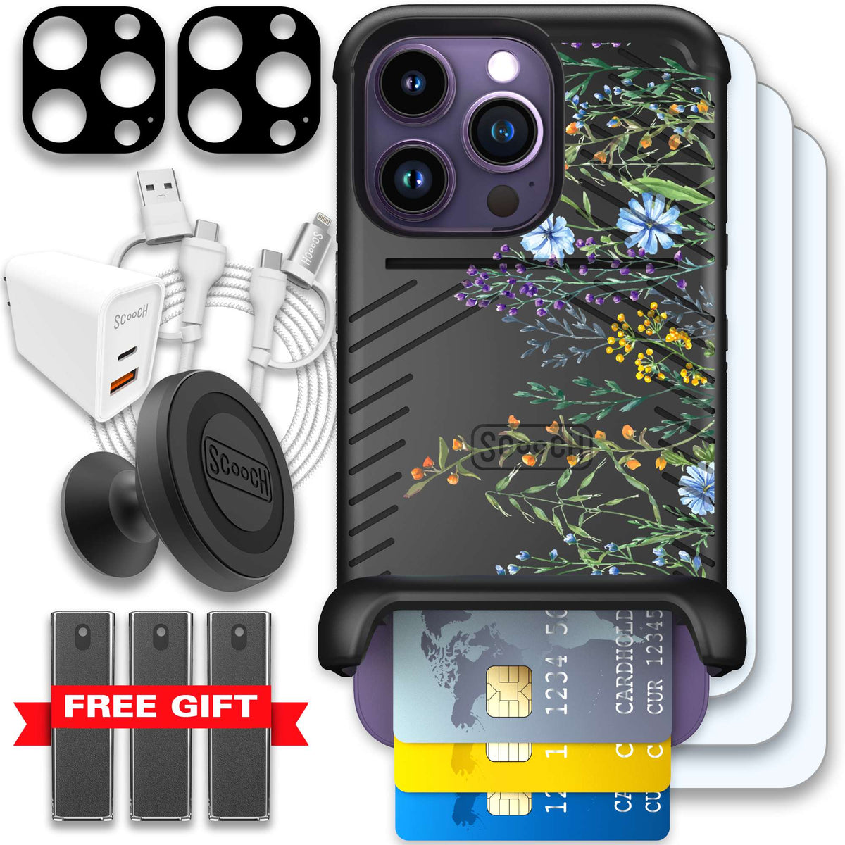 WMTE MDWBLOOM iPhone 14 Pro Ultimate Bundle