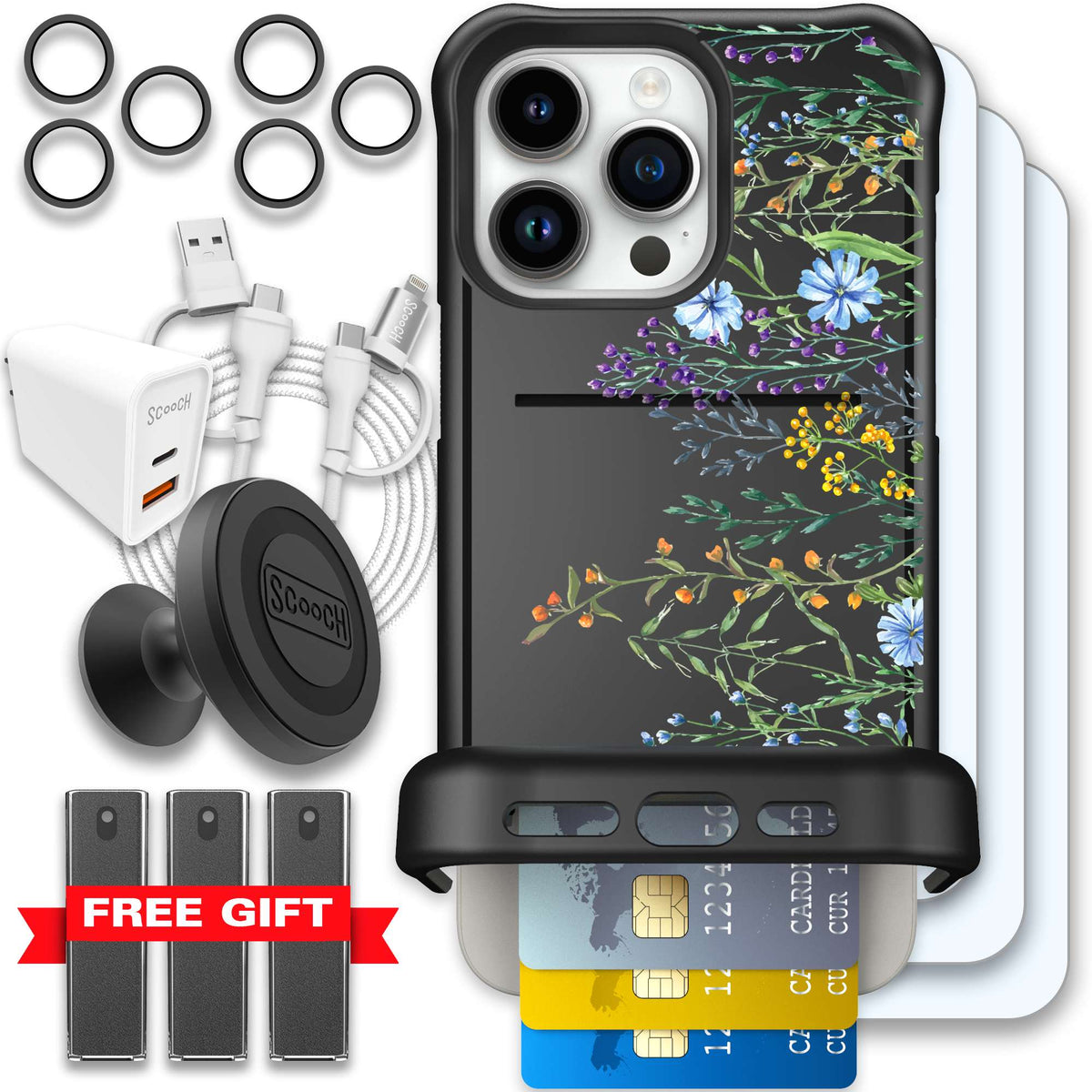 WMTE MDWBLOOM iPhone 15 Pro Max Ultimate Bundle
