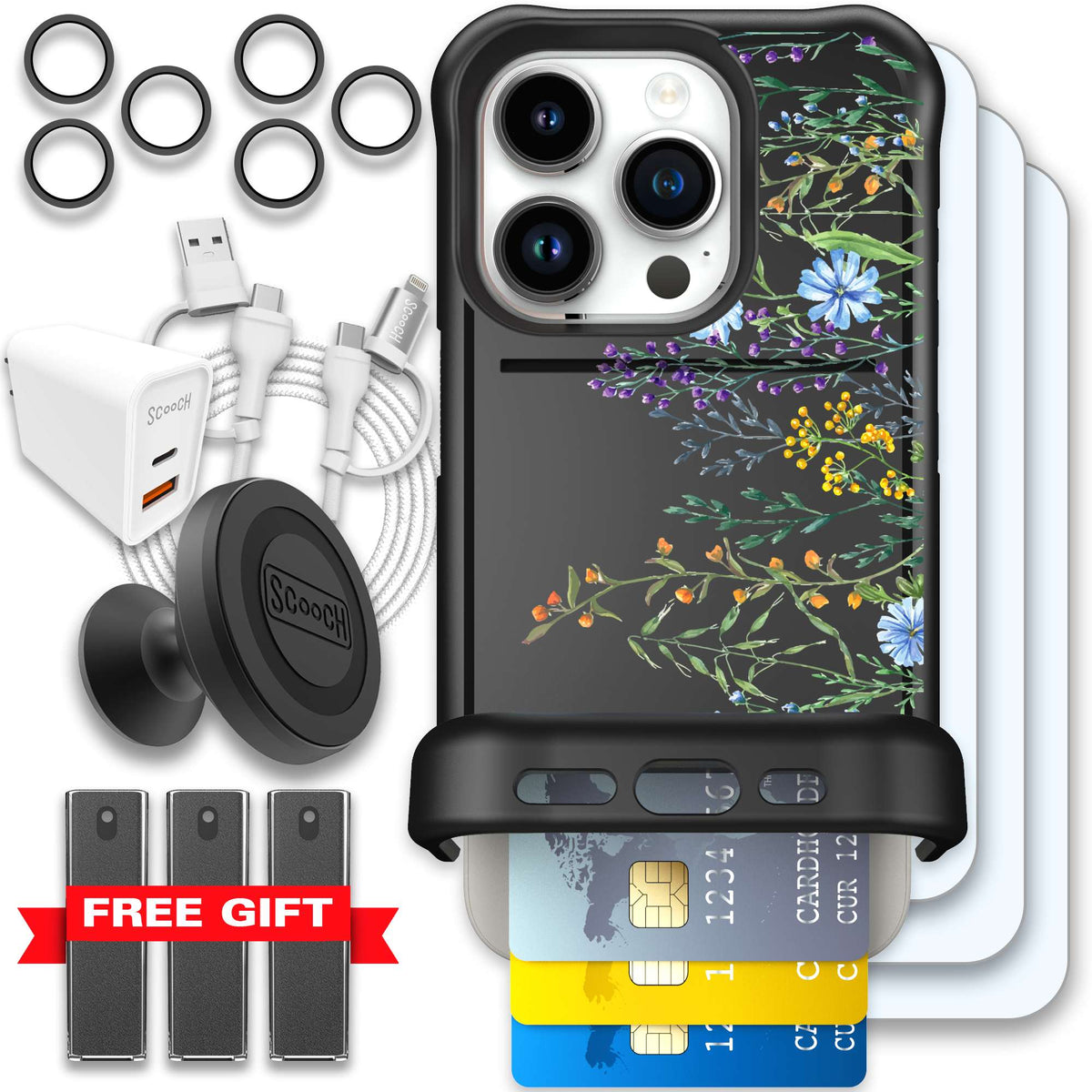 WMTE MDWBLOOM iPhone 15 Pro Ultimate Bundle