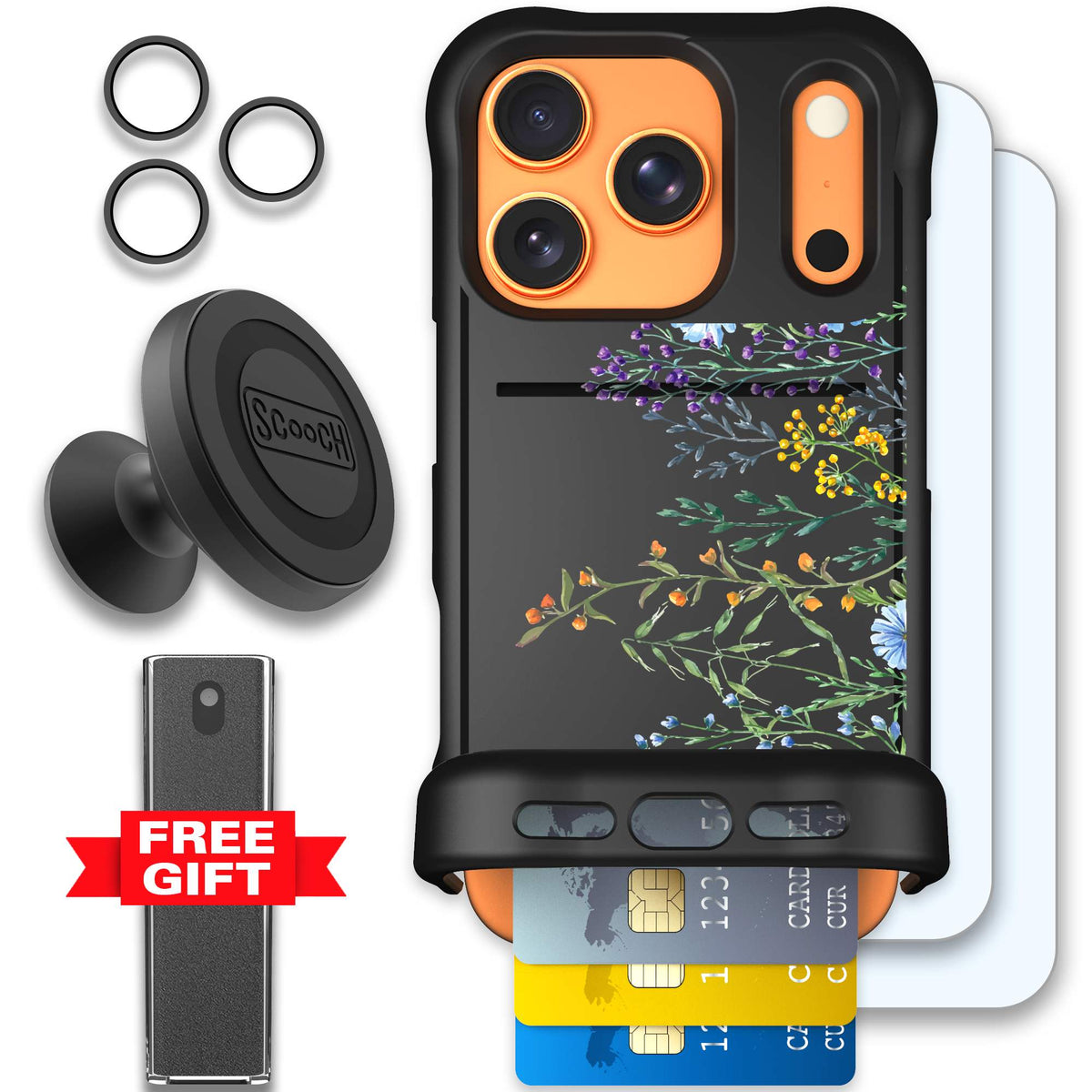 WMTE MDWBLOOM iPhone 17 Pro Defender Bundle