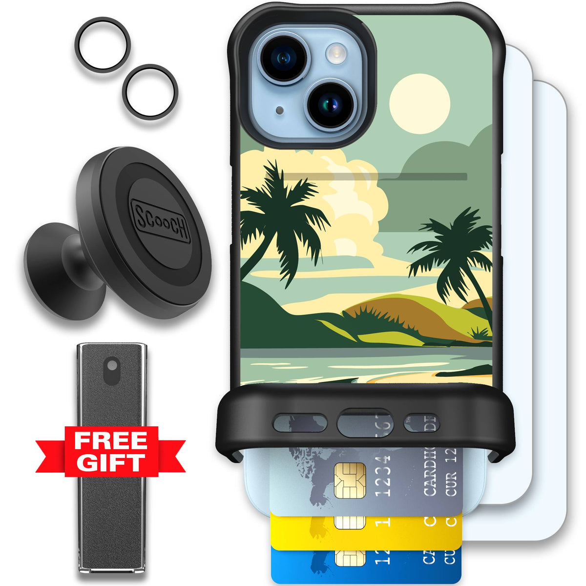 WMTE PDSCOVE iPhone 15 Defender Bundle