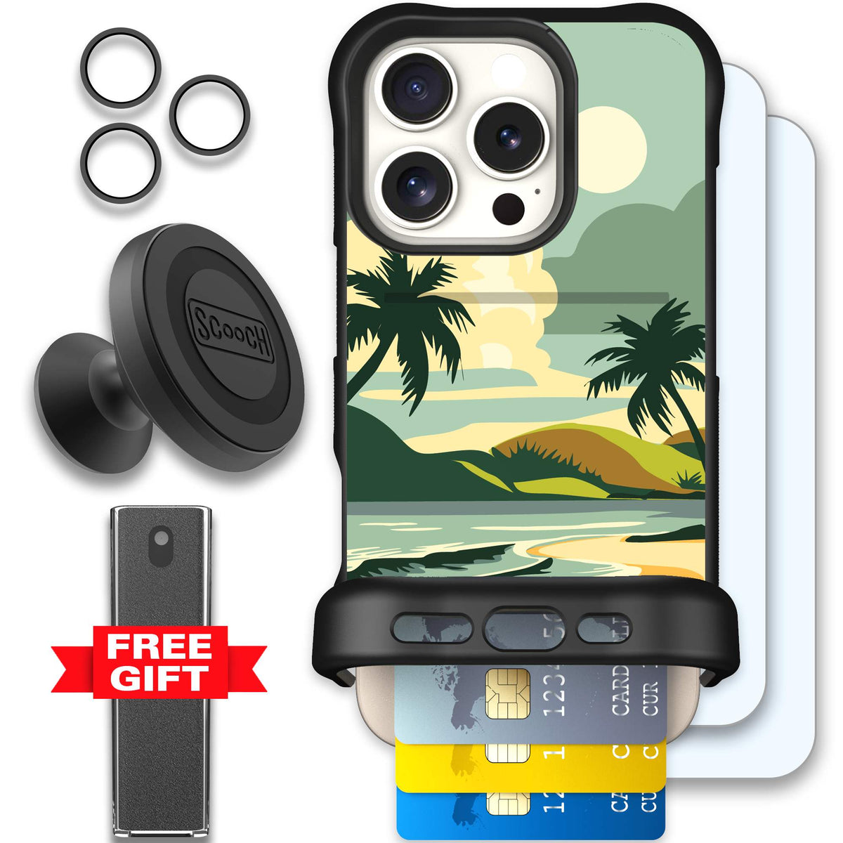WMTE PDSCOVE iPhone 16 Pro Defender Bundle