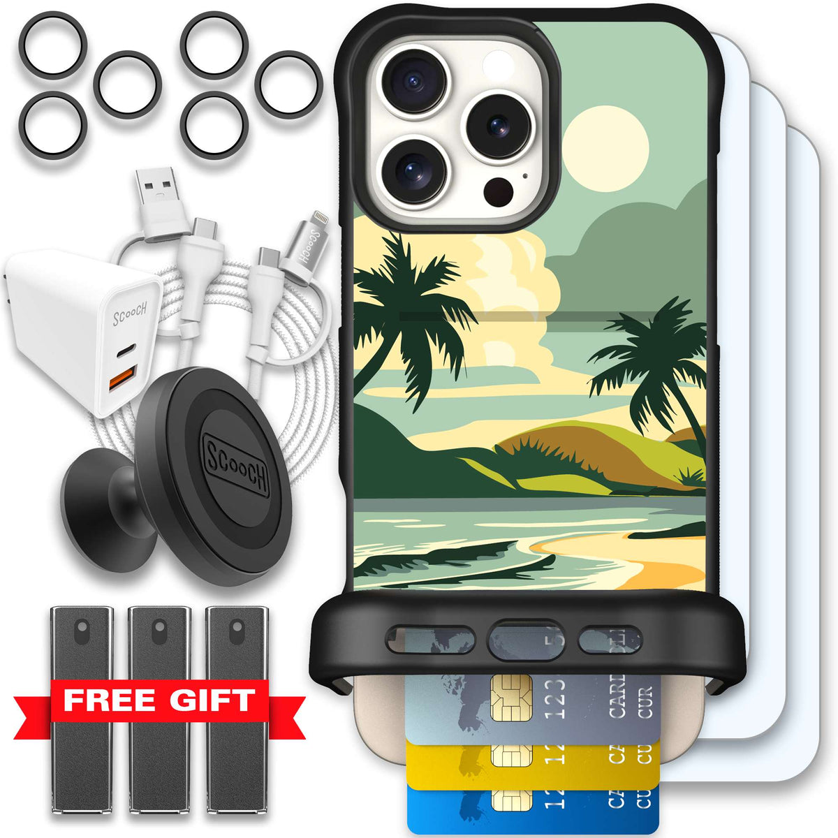 WMTE PDSCOVE iPhone 16 Pro Max Ultimate Bundle