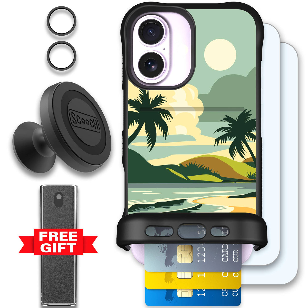 WMTE PDSCOVE iPhone 17 Defender Bundle