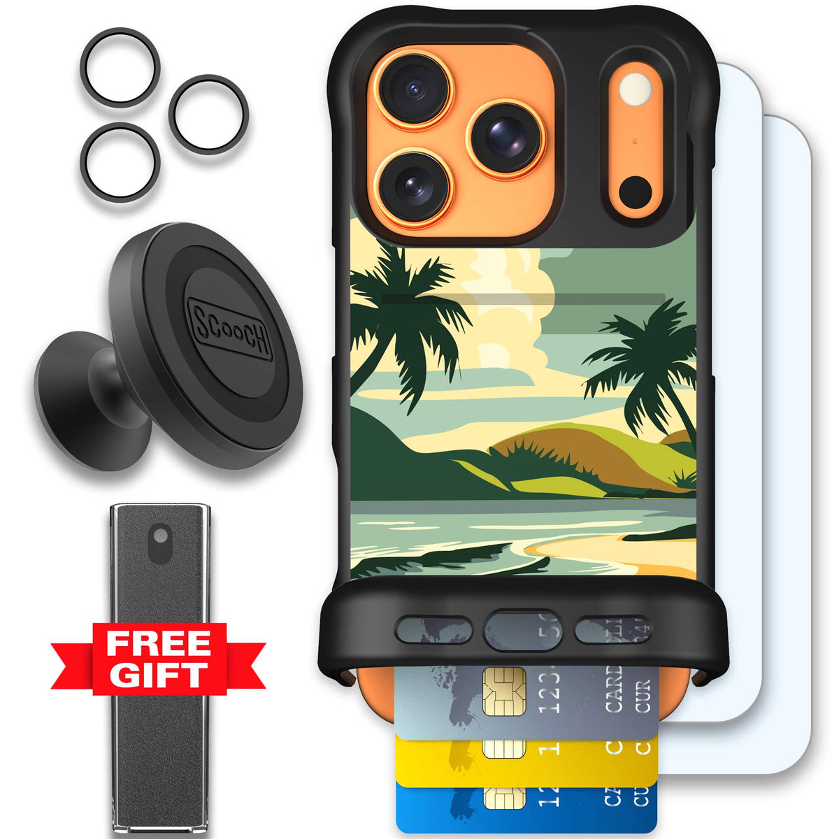 WMTE PDSCOVE iPhone 17 Pro Defender Bundle