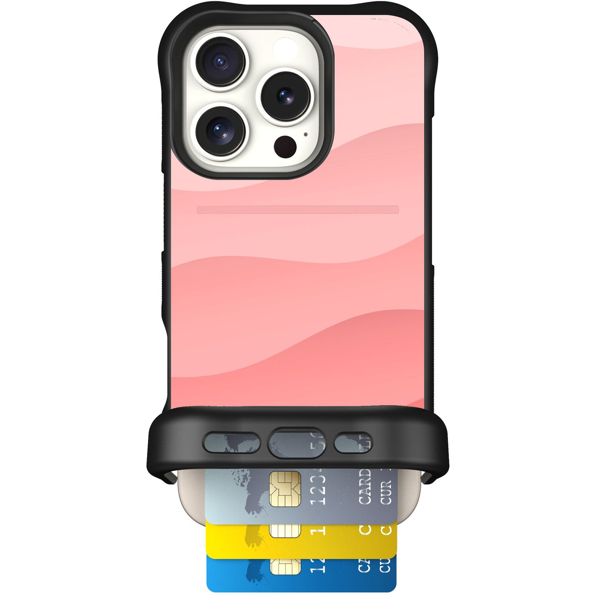 Wingmate Pink Waves for iPhone 16 Pro