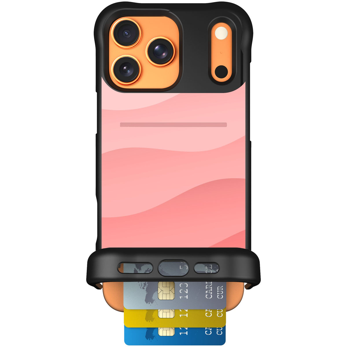 Wingmate Pink Waves for iPhone 17 Pro Max