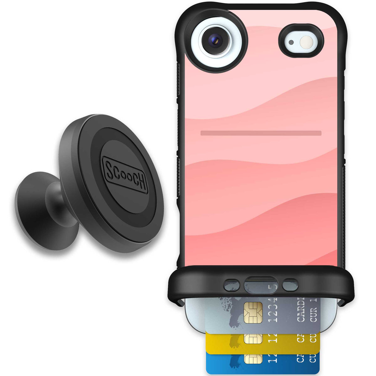 Wingmate Pink Waves for iPhone Air - Starter Bundle