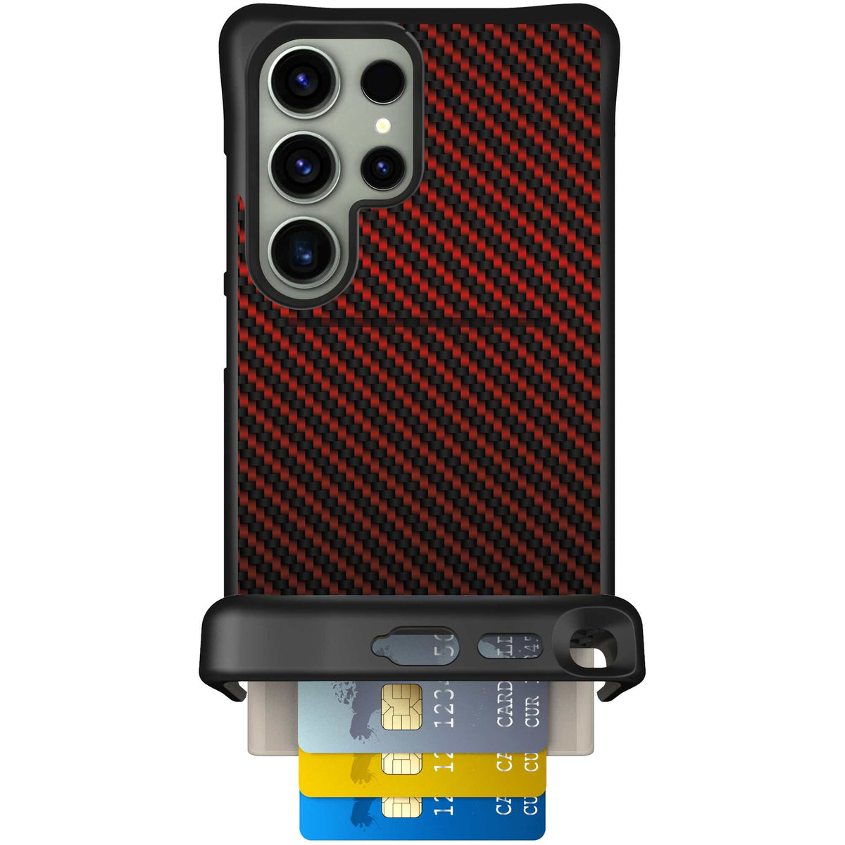 Red Carbon Fiber | website | Galaxy S24 Ultra | Case