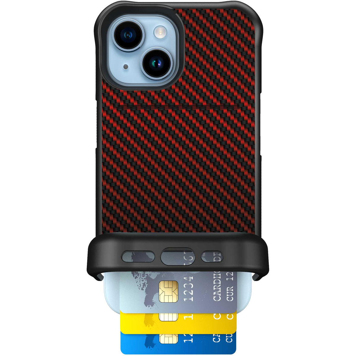 Red Carbon Fiber | website | iPhone 15 | Case