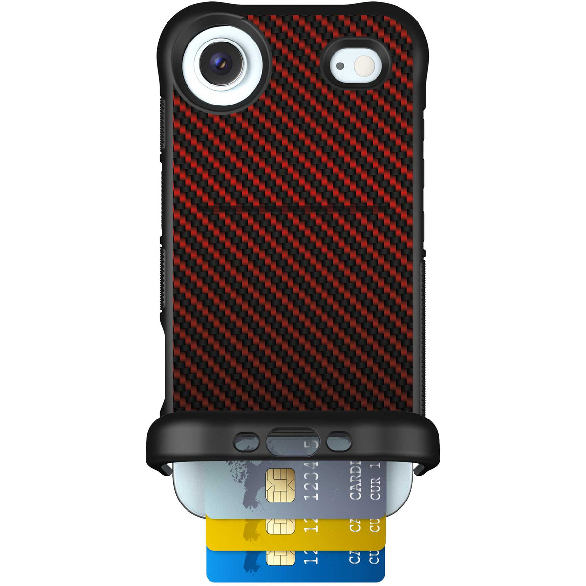 Red Carbon Fiber | website | iPhone Air | Case