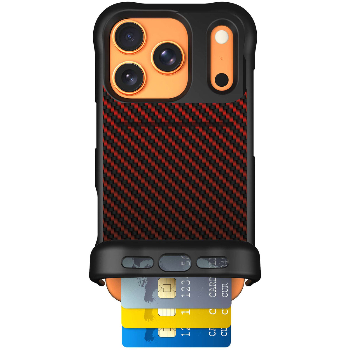 Red Carbon Fiber | website | iPhone 17 Pro | Case